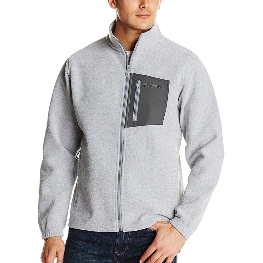 Columbia Mens Jacket in  Grey . Sz M , new